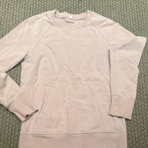 lululemon athletica Light Pink Sweatshirt